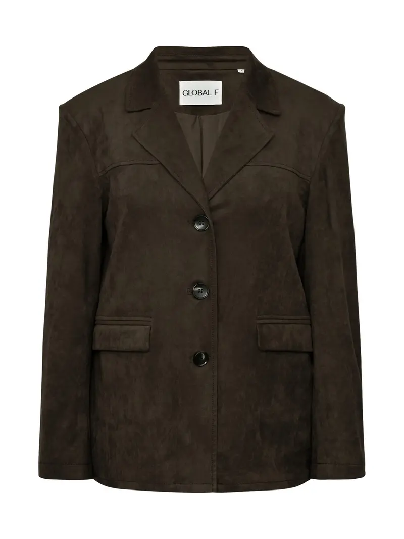 Mabea blazer - dark brown