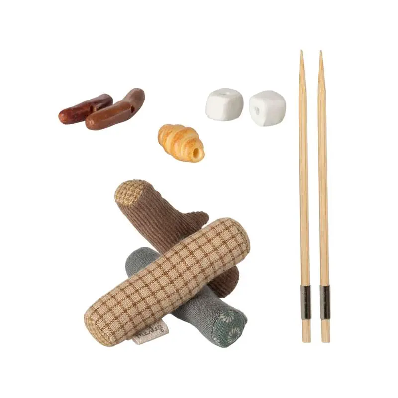 Maileg Campfire set - Mice