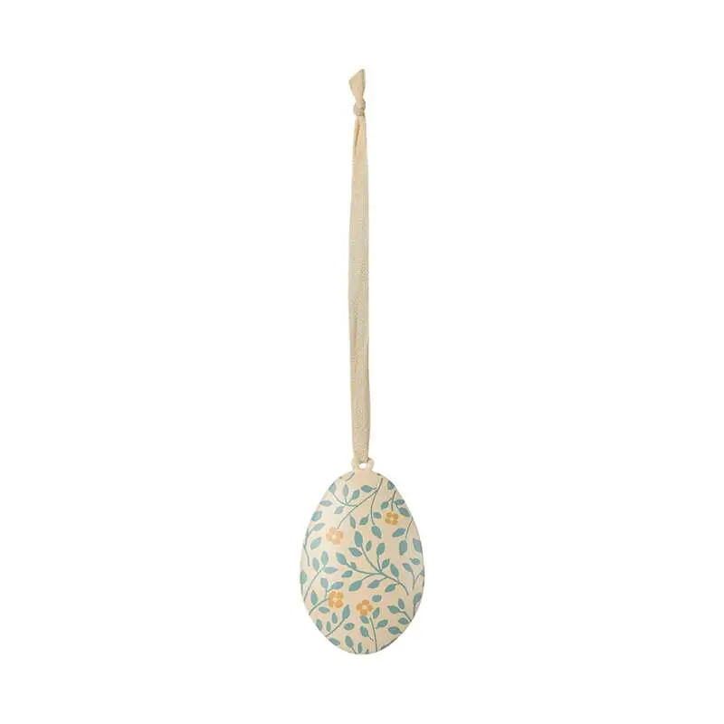 Maileg Easter Egg Hanging Decoration - Leaves - Mint