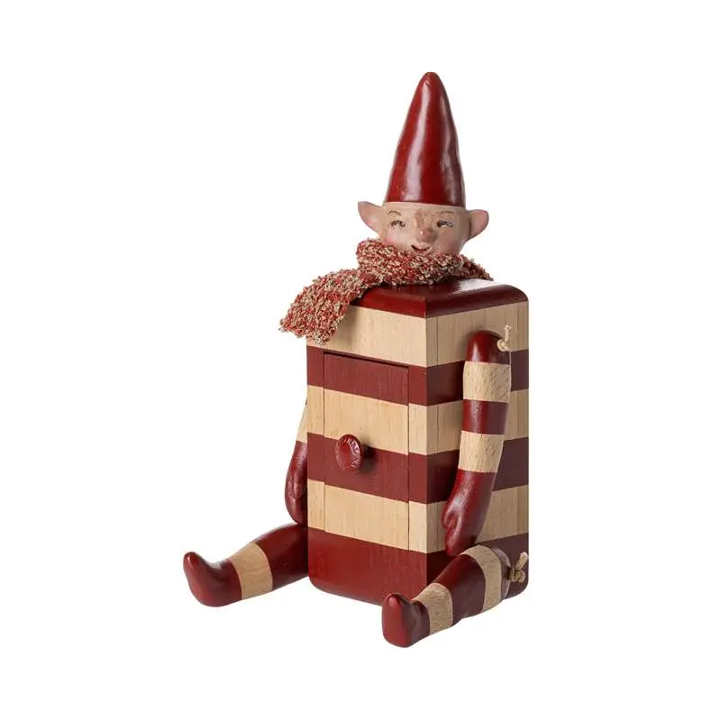 Maileg Pixie with drawer - Red