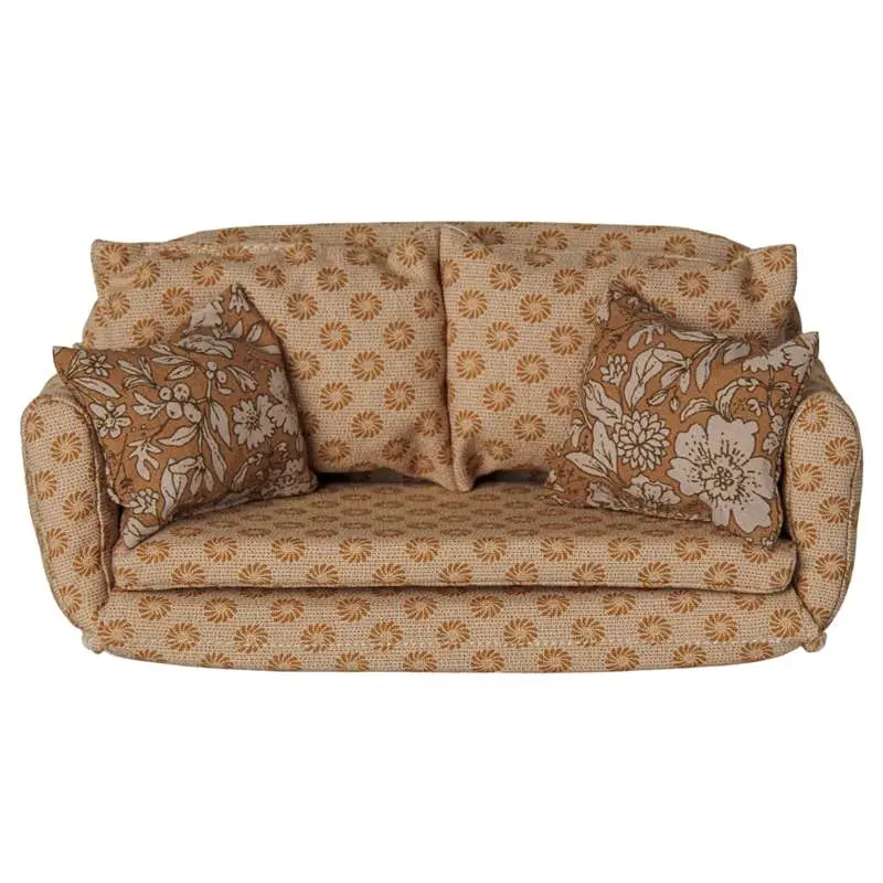 Maileg Sofa bed - Mice - Large - Ochre