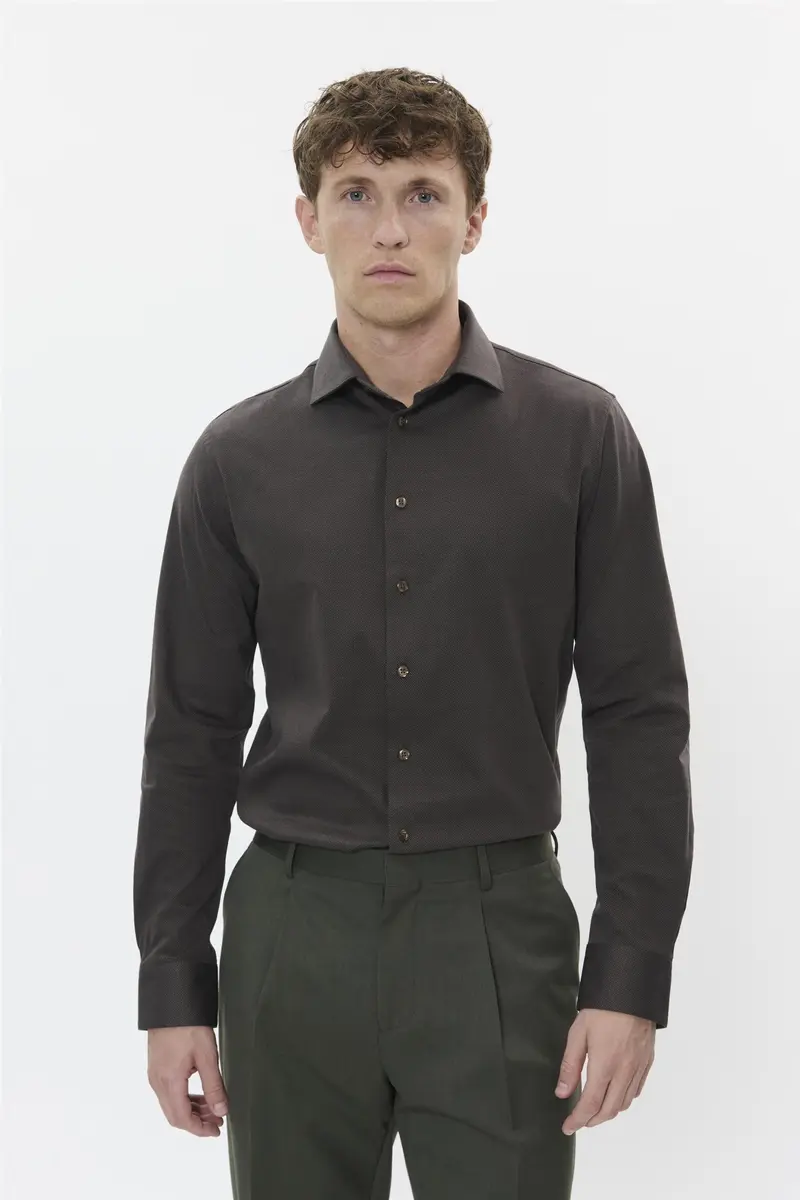 Marc Shirt Mørkebrun