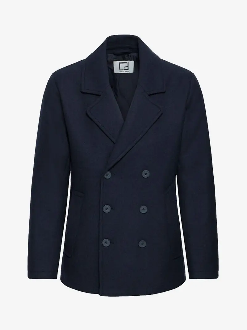 Mets dobbeltspent blazer - dark navy