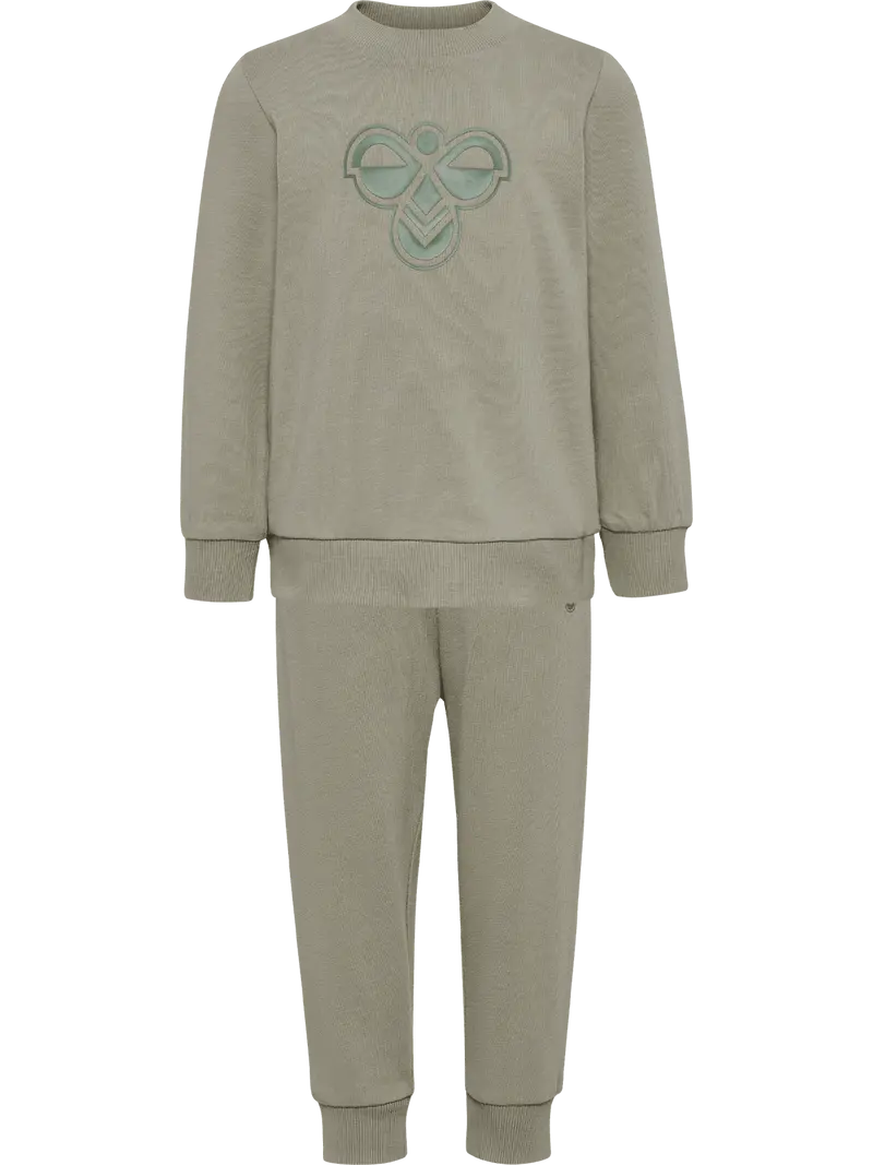 MINI JERSEY CREWSUIT - Shadow