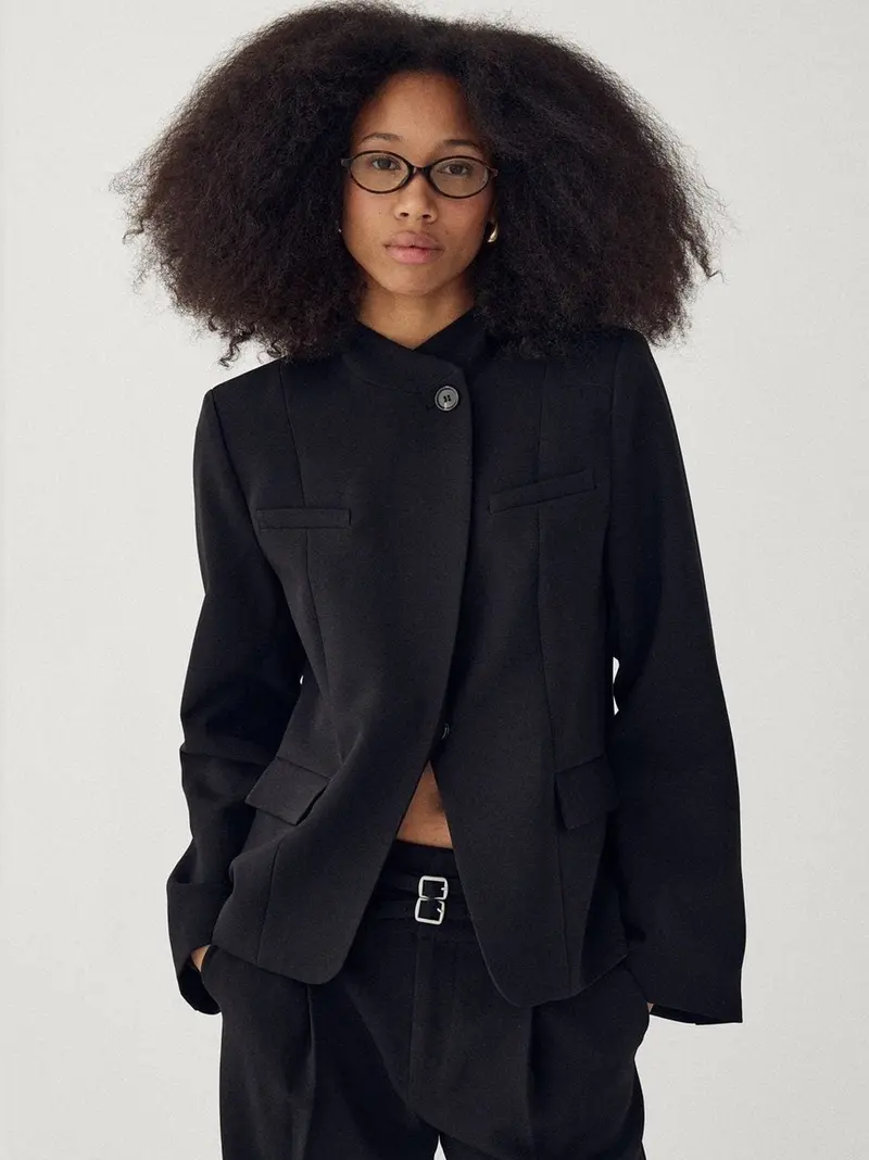 Monique blazer - black