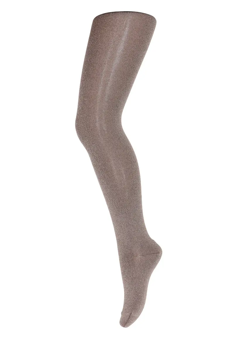 MP Str.bukse 385  Brown glitter Glitter
