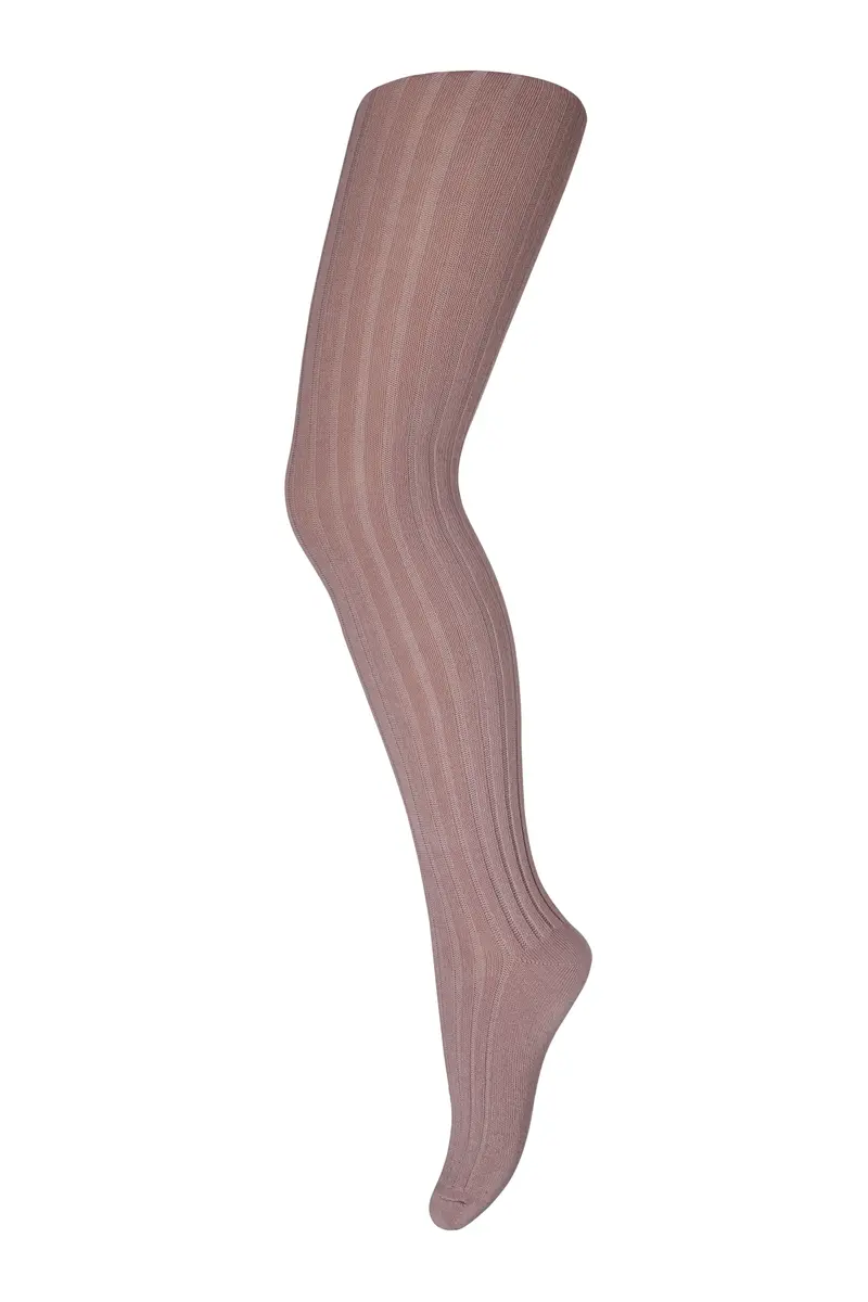 MP TIGHTS COTTON RIB Rose Grey