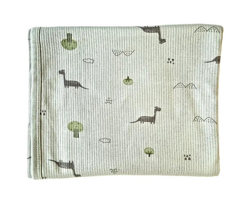 Mykt babyteppe - Dinosaur