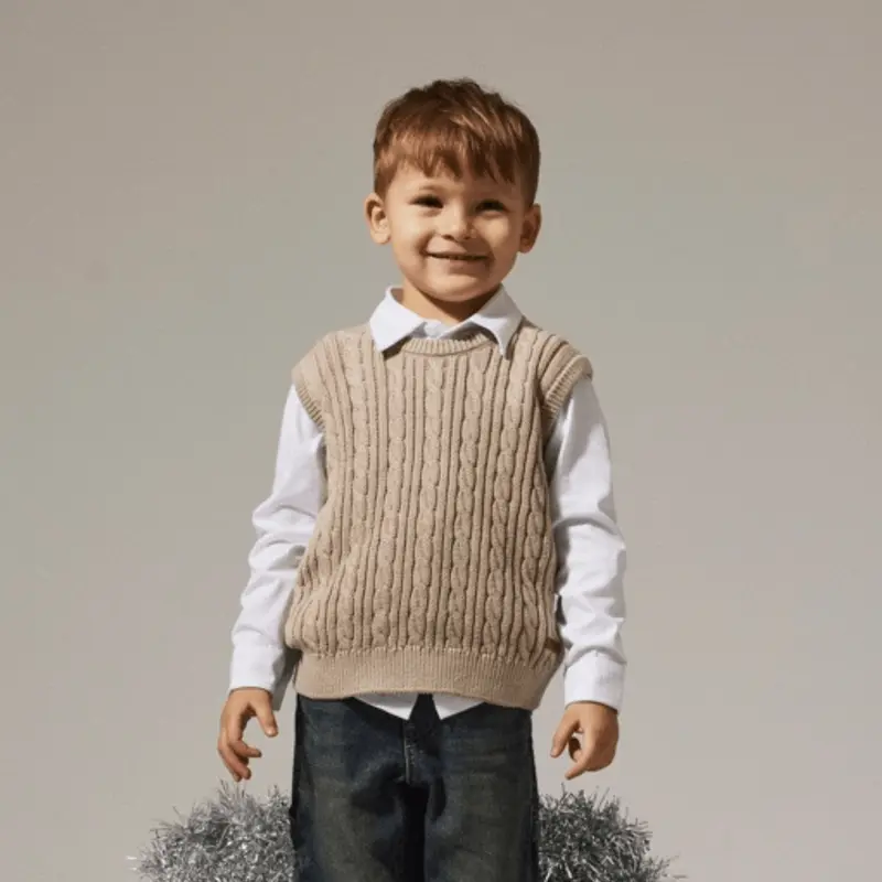 Name It - Vest Roman Beige
