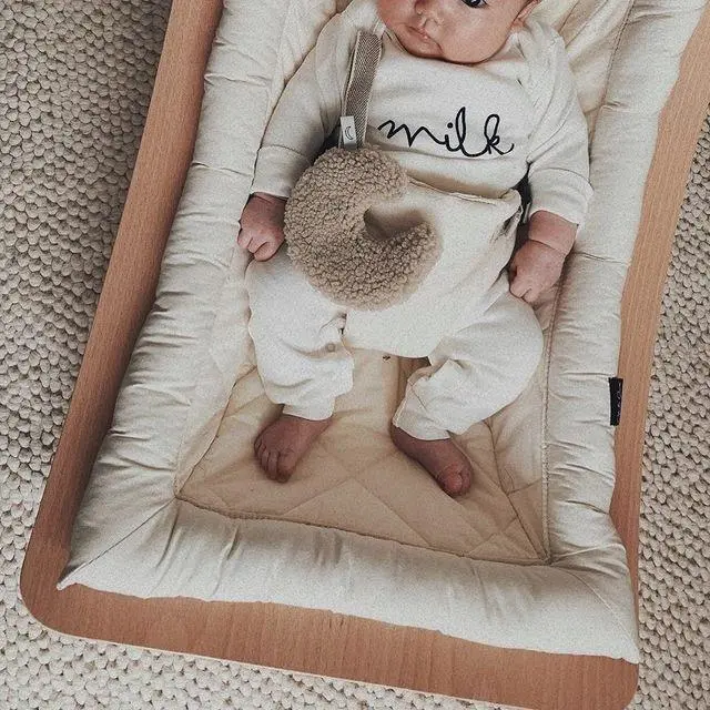 Natural Playsuit | Milk