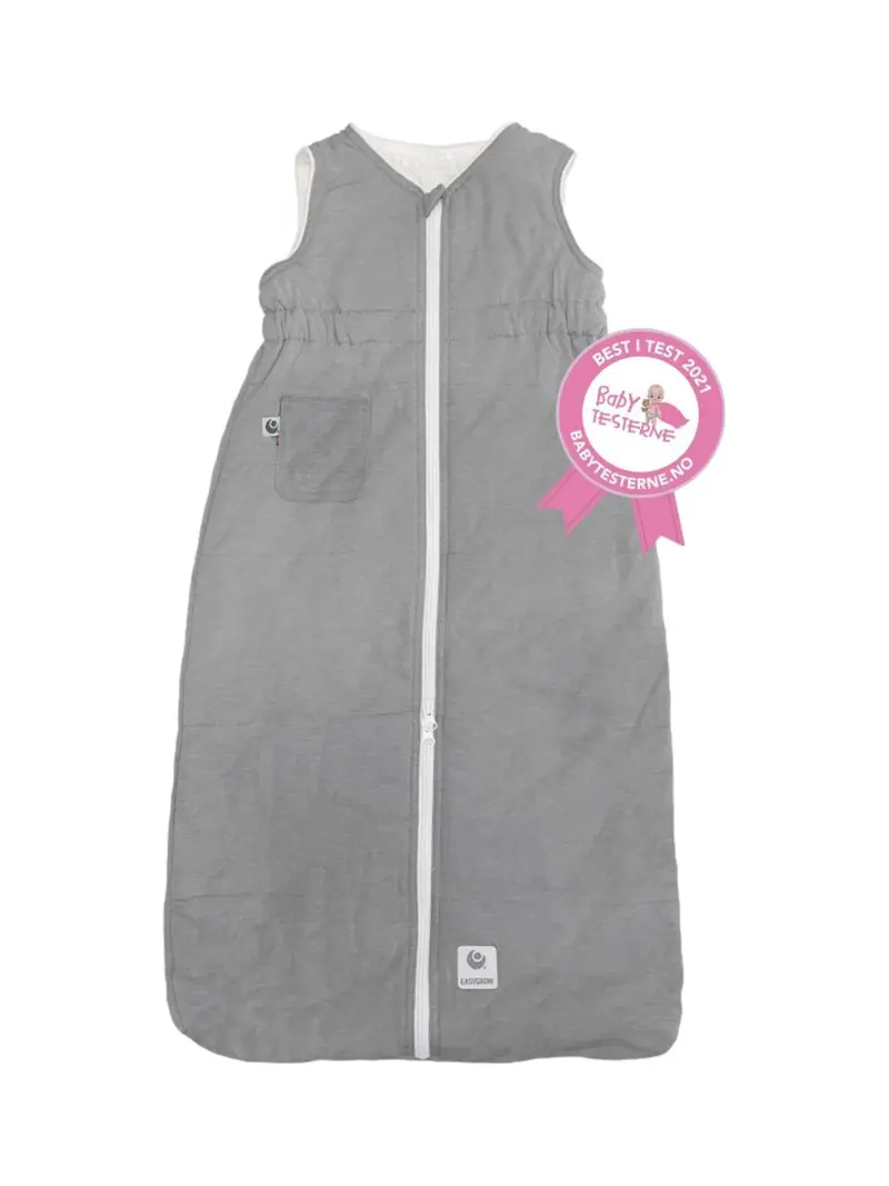 NIGHT NATTPOSE BASIC 3-18 MÅNEDER - GREY