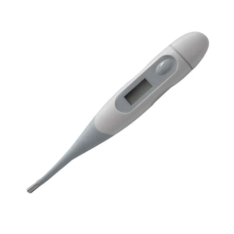 Oopsy Digital Thermometer with Soft Tip - Grey
