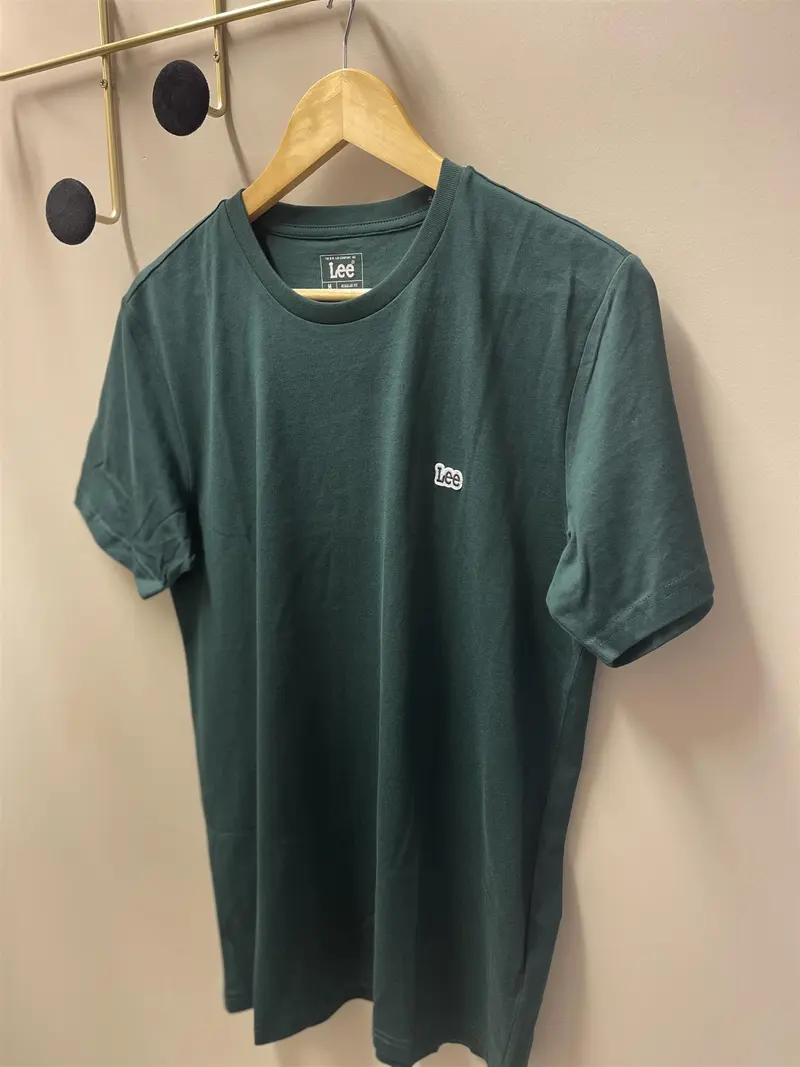 Patch Logo Tee Mørkegrønn
