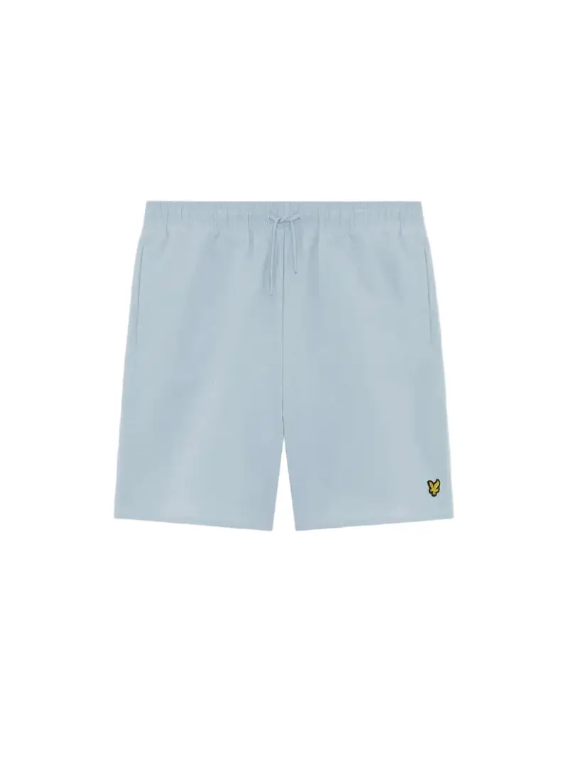 PLAIN BADESHORTS - Opal Blue