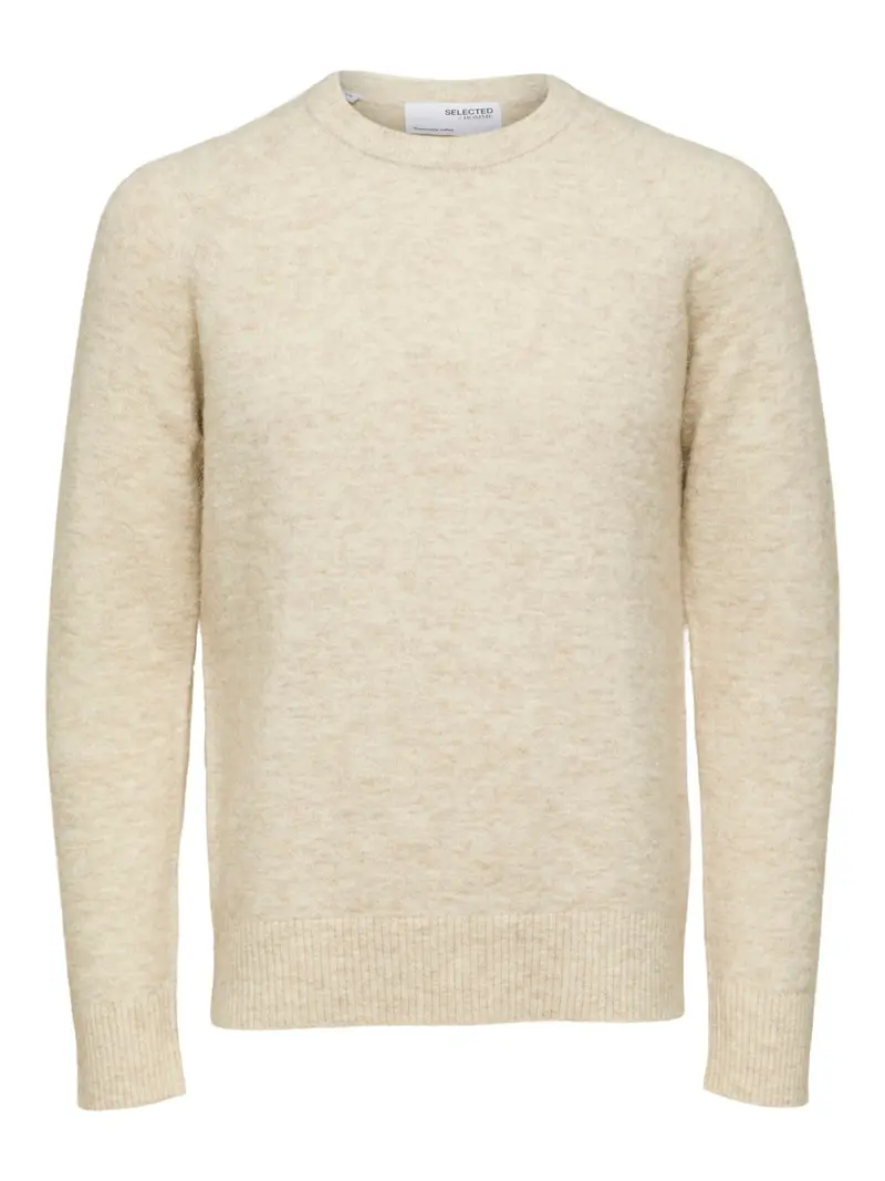 Rai knit genser - Oatmeal