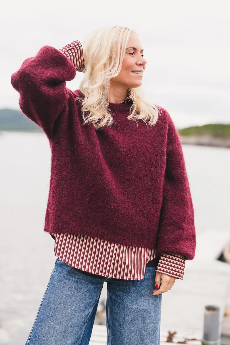 Raus Thea Amalie Pullover Choco Truffle