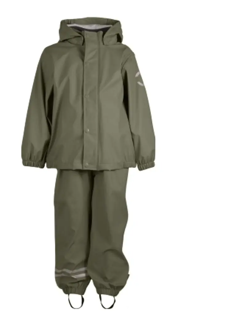 REGNTØY SETT - DUSTY OLIVE