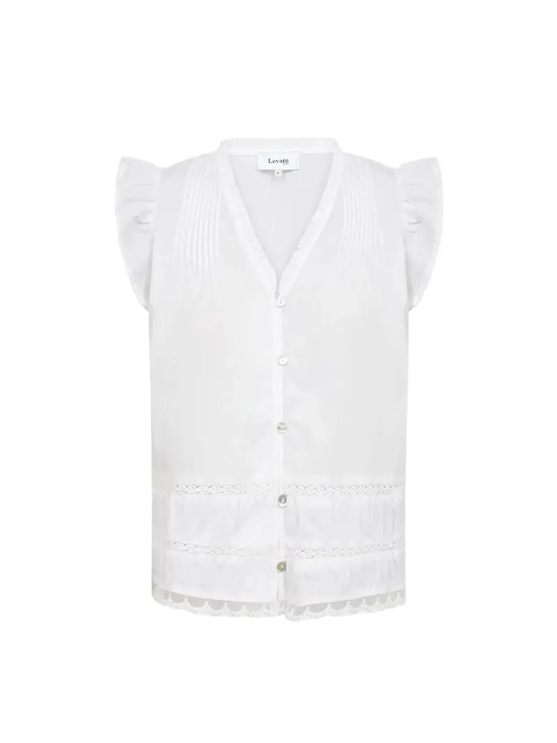 Rosy bluse - white
