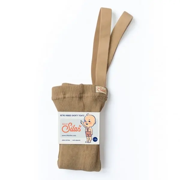 Silly Silas Shorty Tights Light Brown