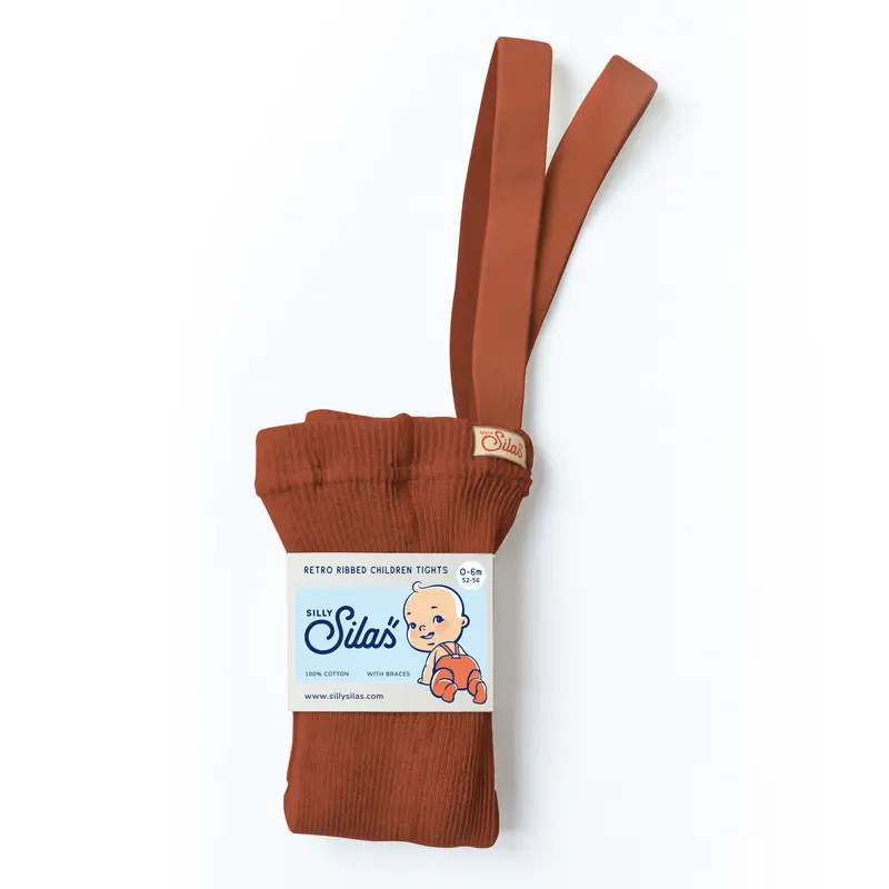 Silly Silas Tights Cinnamon
