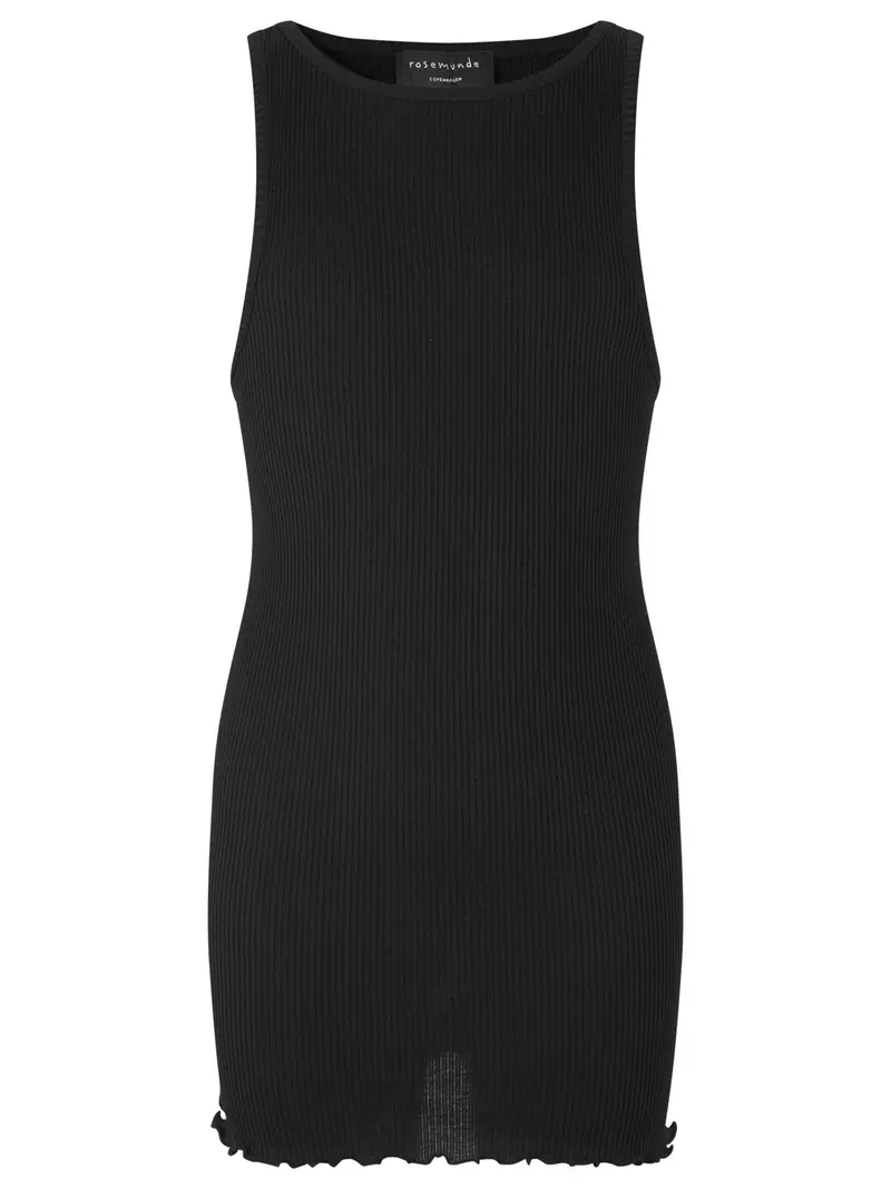 Singlet Silk Black