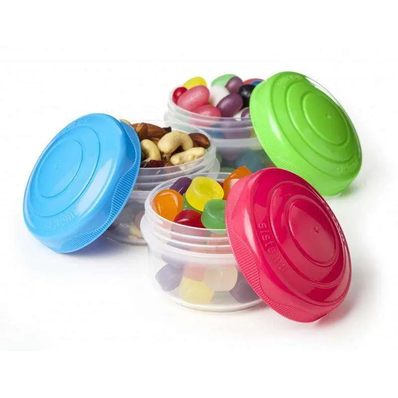 Sistema Snack box - Mini Bites - 3-Pack - 130ml - Assorted colours