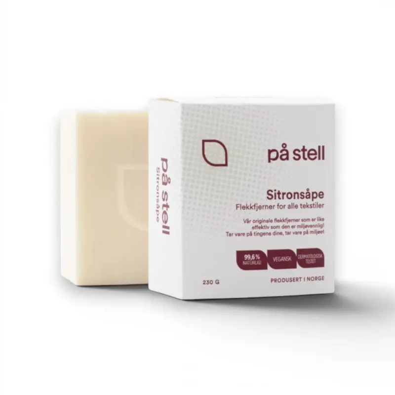 SITRONSÅPE 230 GRAM - WHITE