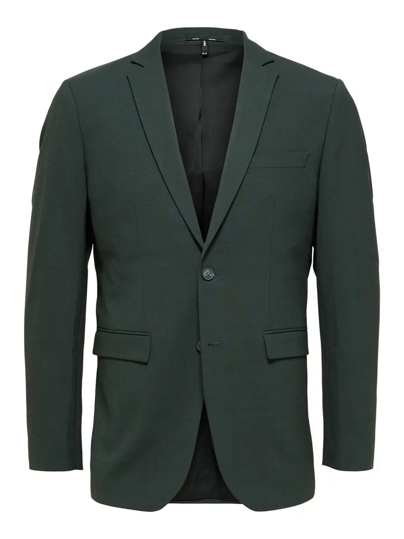 Slim elon blazer  - dark green