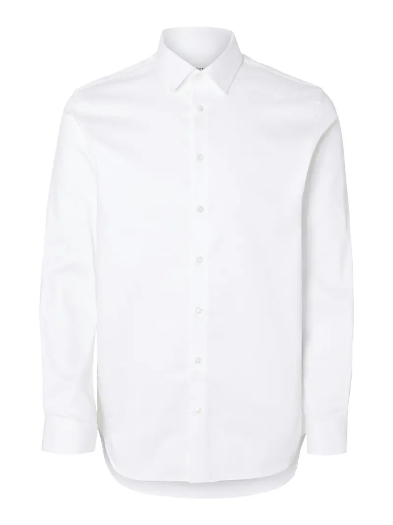 Slim - Performance Shirt Hvit