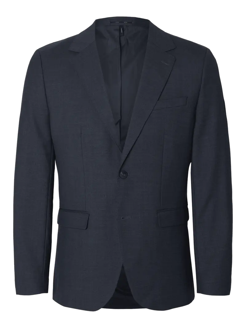 Slim theo ull blazer - sky captain