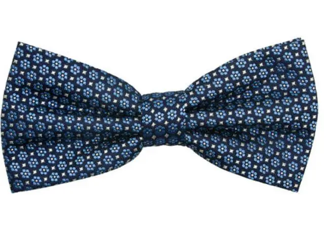 Sløyfe Småmønstret Navy