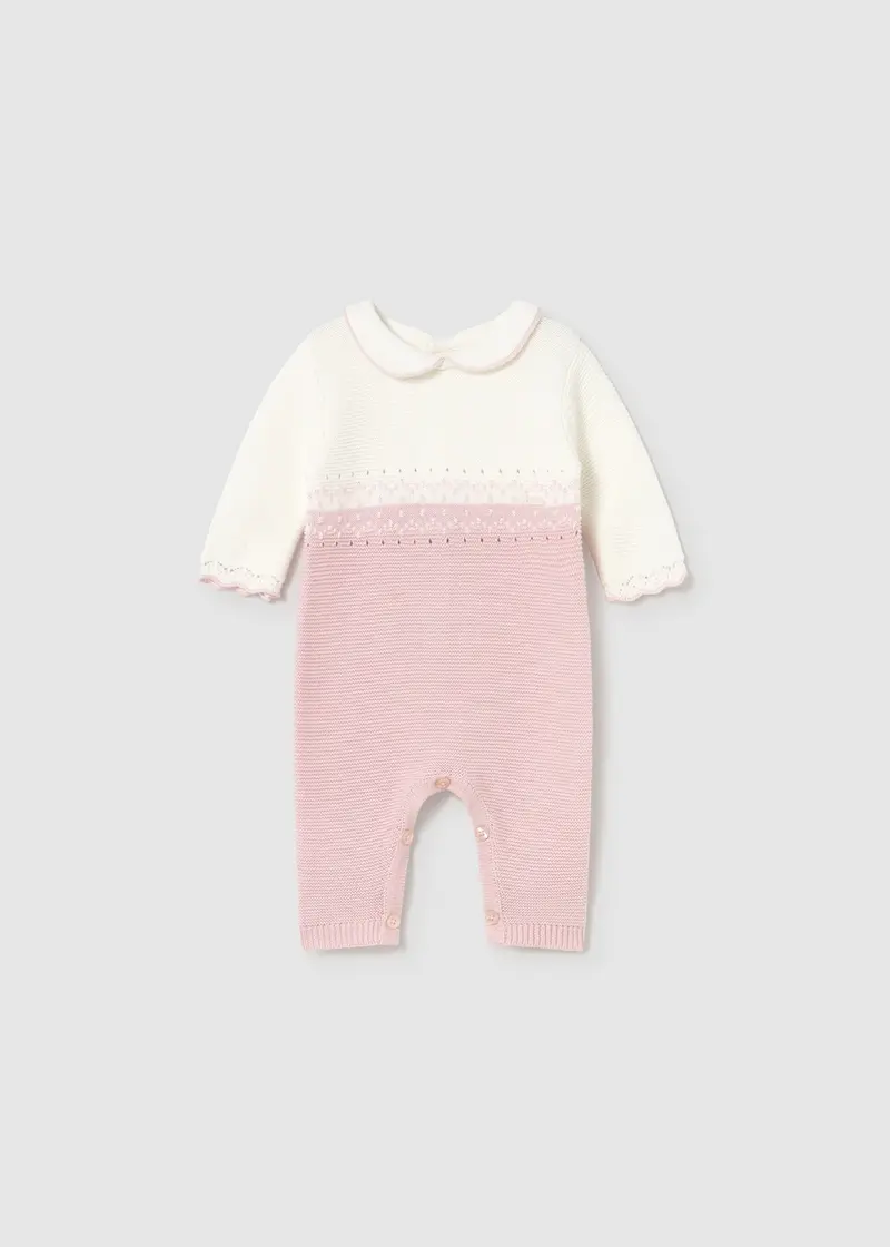 Sparkedress Knit Romper Quartz