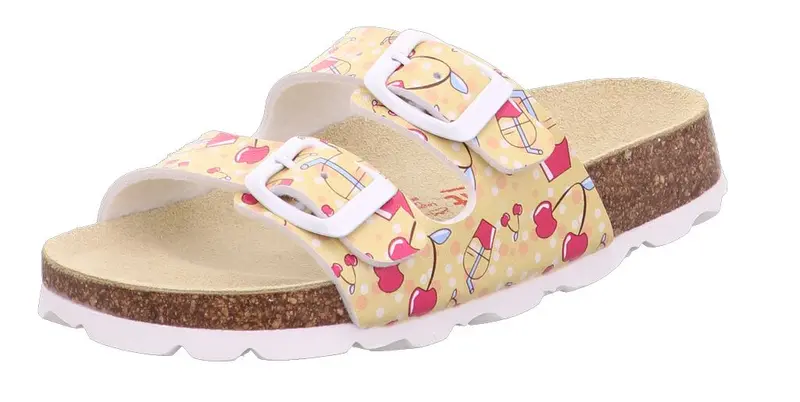 Superfit sandal - Gul/rosa cherry