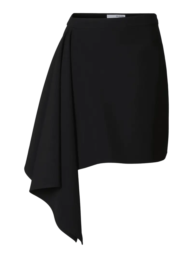 Sylvie short skjørt - black