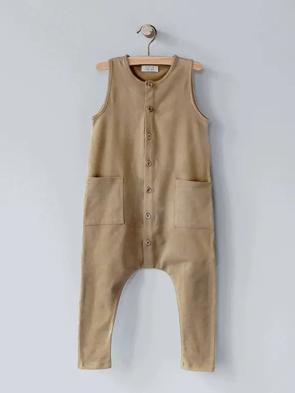 The Free-Range Playsuit | Camel