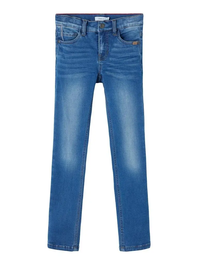 Theo bukse - Medium blue denim