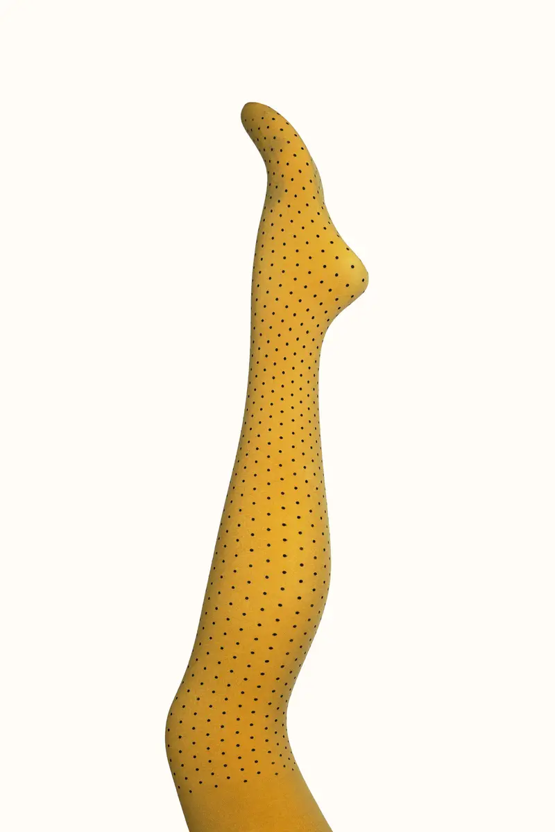 Tights Curry Black Drops