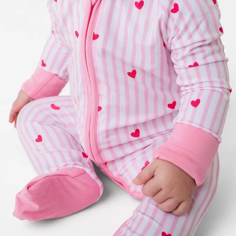 Tiny Hearts Pink Pyjamas