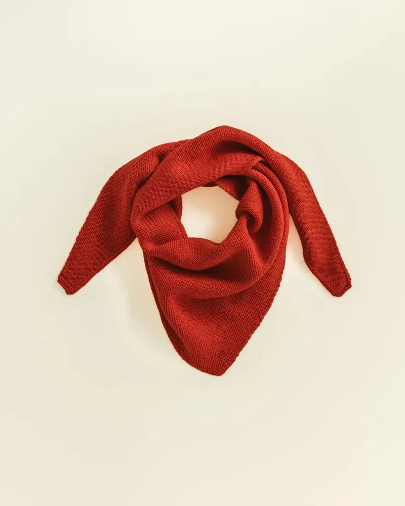Triangle Scarf Josephina | Red