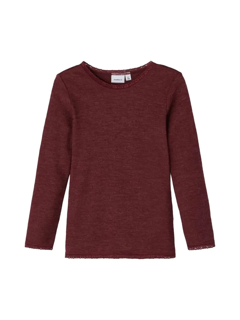 ULL TOPP - RØD / RED MAHOGANY