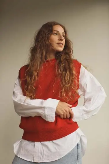 Vest Helle | Red