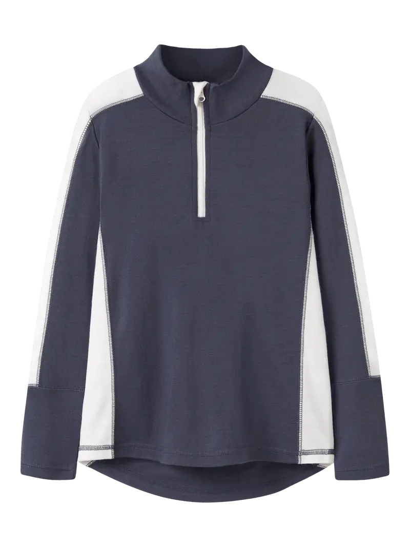 WILLO WOOL TURTLENECK - Ombre Blue