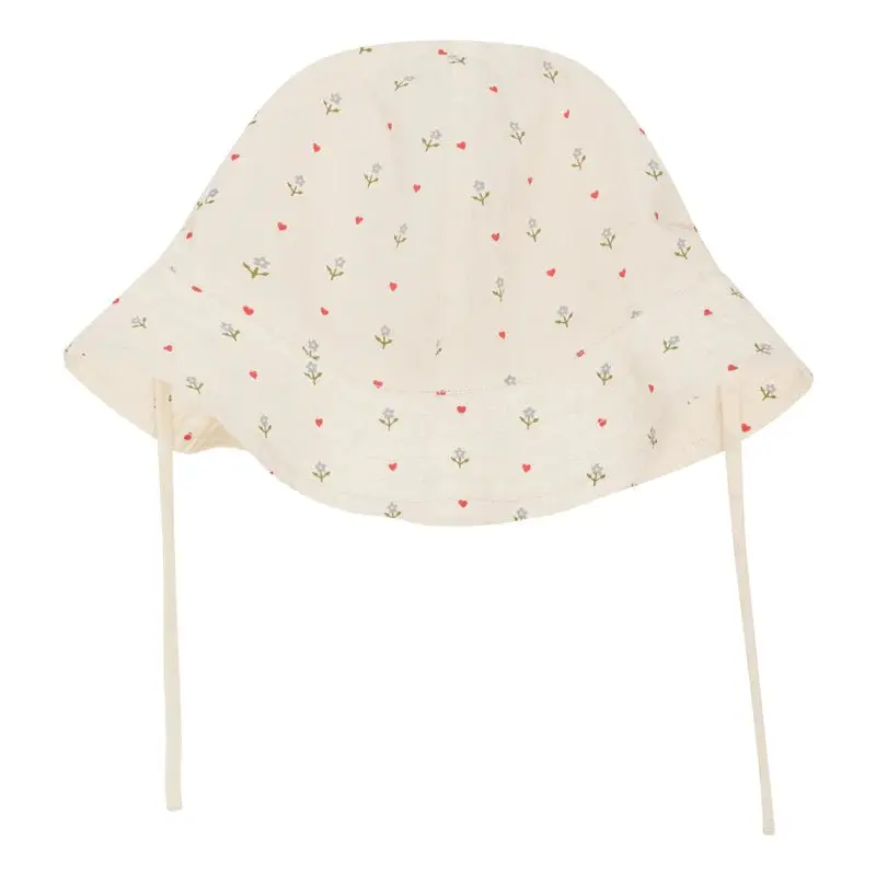 Wilma Sun Hat | Heart Print