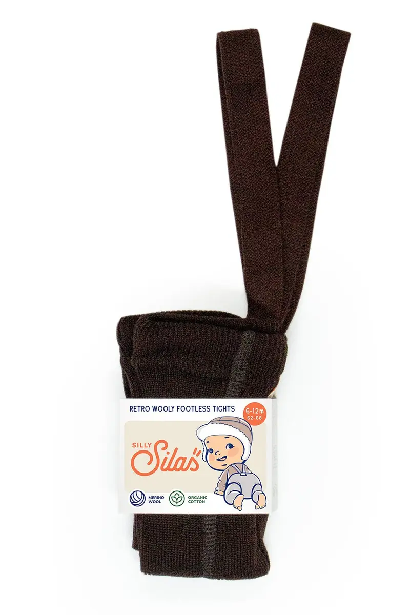 Wooly Footless | Espresso Brown