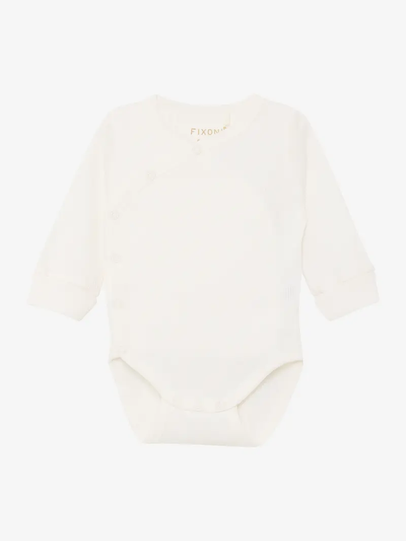 Wrap Body Rib Solid - gardenia