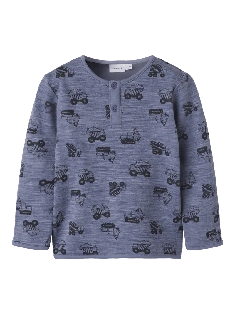 WUPPO ULL TOPP - Folkstone Gray