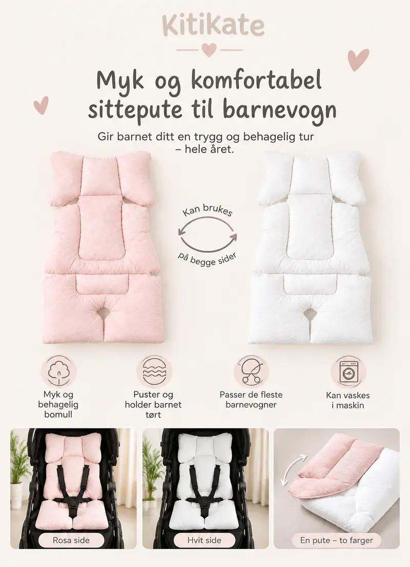 Zen barnevognpute