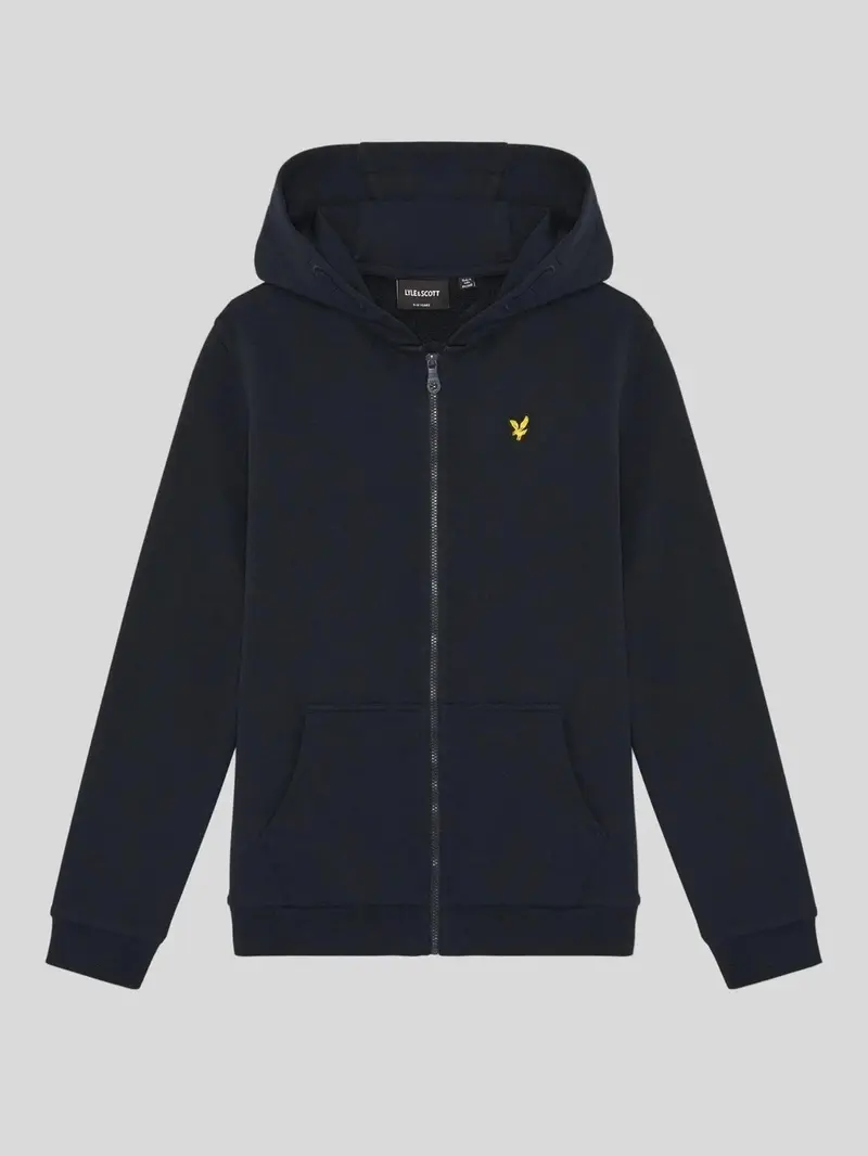 ZIP THROUGH HETTEGENSER - DARK NAVY